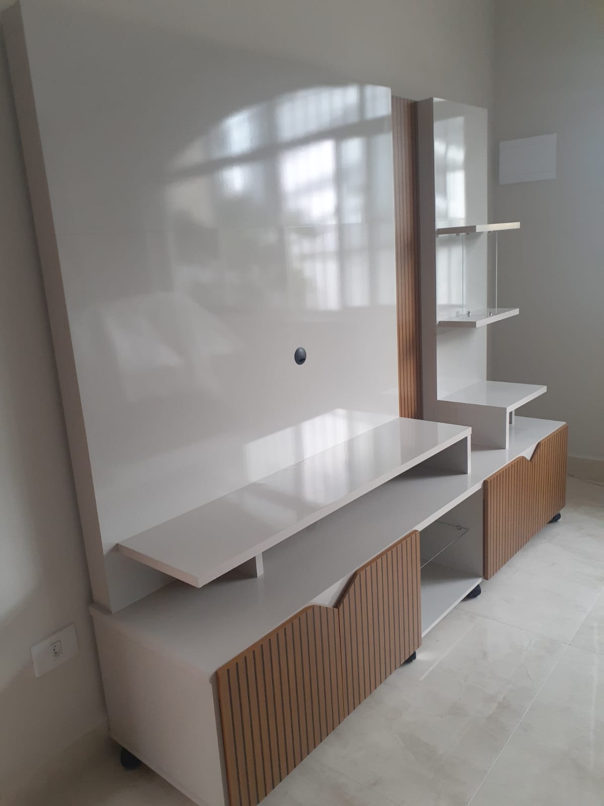 Rack e Painel para Sala de Estar